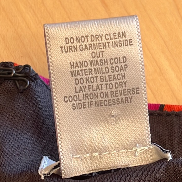 Cache Scarf Print Halter Dress Sz 6 - Picture 17 of 17